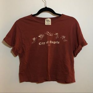 “City of Angels” Crop Top